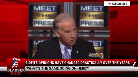 Biden's Opinions Have Changed Drastically Over The Years