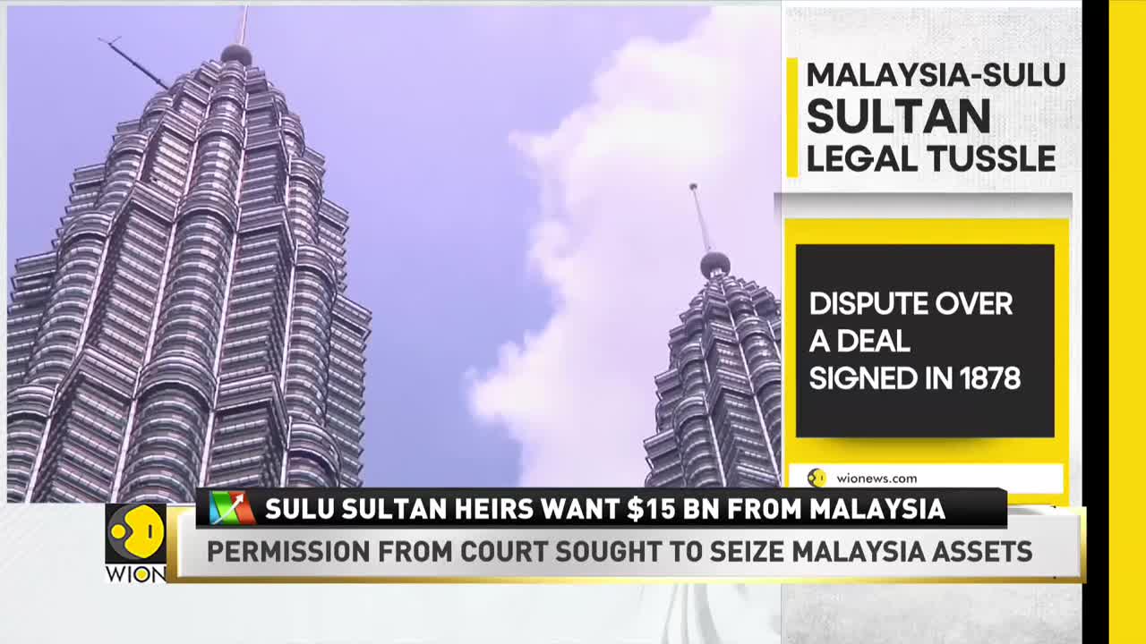 WION Business News: Heirs of Sulu Sultan demand $15 bn from Malaysia; country to take legal actions