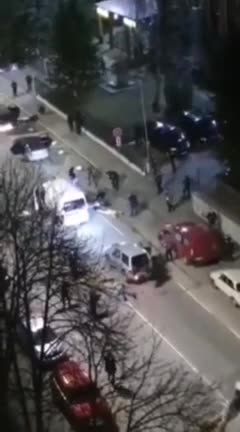 Chaos in Kiev, after the retards handed out Ak47s to the citizens they started fighting each other.