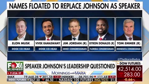 Congresswoman Warns Removing Mike Johnson as Speaker Could Block Certification of President Trump