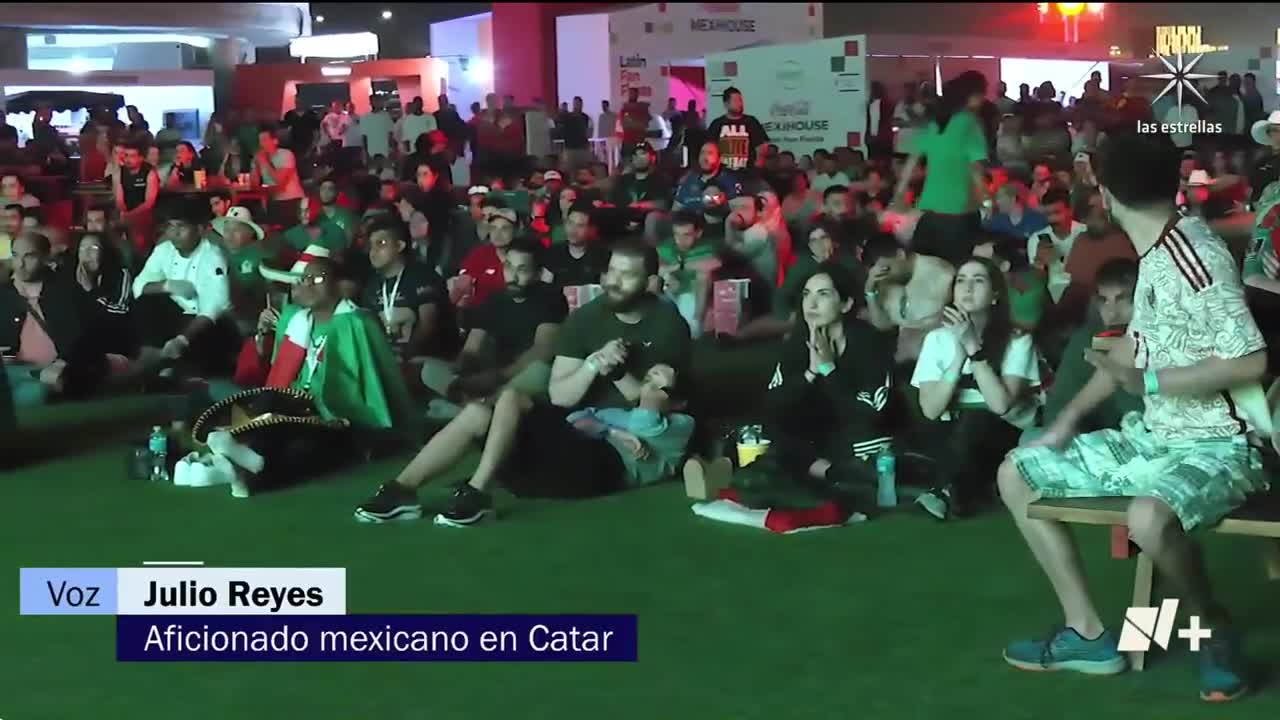 Aficionados de México en Qatar; Así vivieron la eliminación del mundial - En Punto