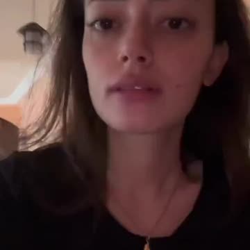 Women in Gaza during Bombing give tour of apartment