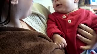 6-Month-Old Hears Mother for First Time