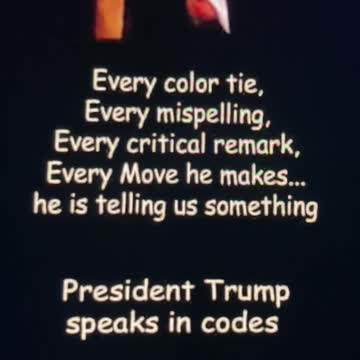 PRESIDENT TRUMP SPEAKS IN #CODES🎯PLAYS 5D CHESS❤️🇺🇸♟️💫