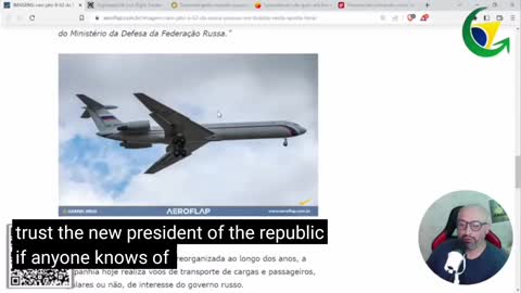 MISSÃO DESCONHECIDA: AVIÃO MILITAR RUSSO CHEGA AO BRASIL