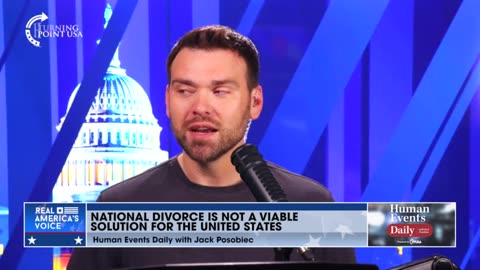 Jack Posobiec explains why national divorce is not a viable solution for the US 