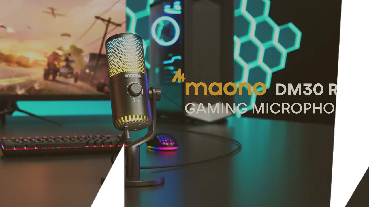 RGB USB Microphone RGB Gaming Microphone