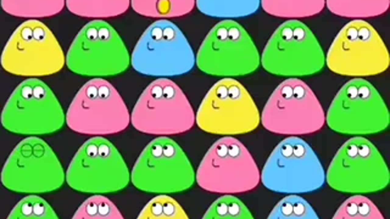 Pou gameplay: Match Tap (minigame)