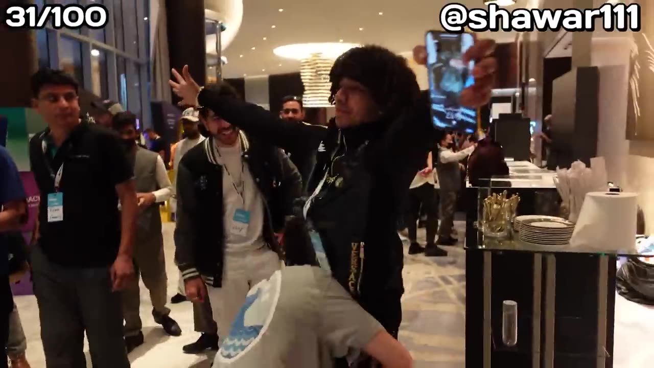 I HUGGED THE TOP 100 CELEBRITIES