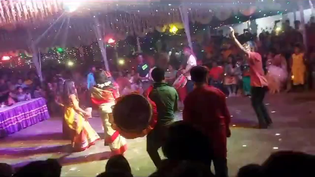 Village viral dance video