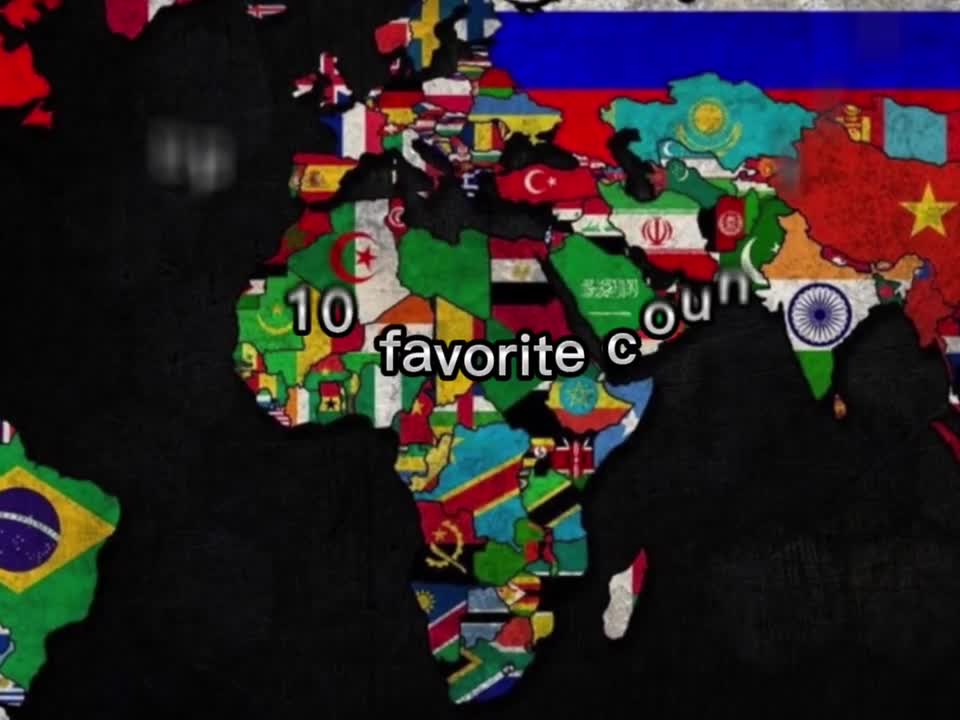 My top 10 favorite countries in the world