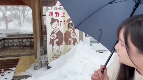 【温泉女子】子宝観音に囲まれながら入る温泉は凄かった【限定動画は概要欄まで】#hotspring #japan #onsen