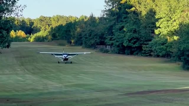 POV Your dad's backyard is also his own runway