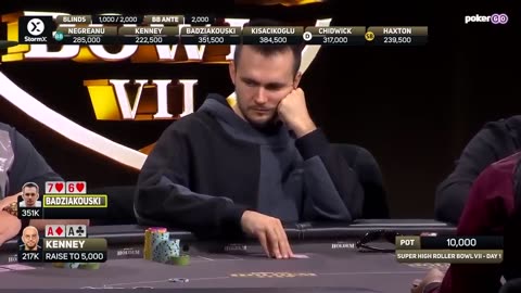 Top 10 Countdown of Best Poker Hands of 2022