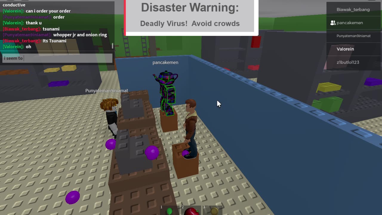 Pancake man I don't feel so good