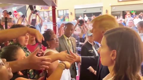 Trump makes a stop at a Pat's local steaks