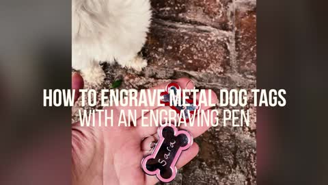 🐶 How to Make Dog Tags - Easy Tutorial by Culiau!