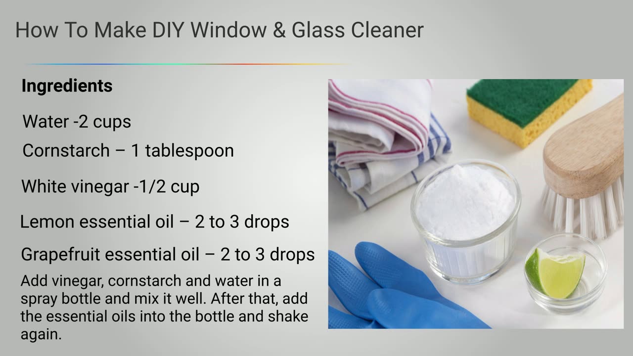 DIY Home Cleaners To Remove Stains And Odours