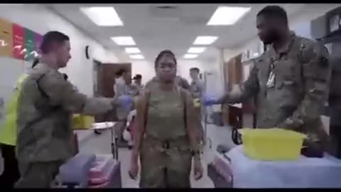 What makes you think they will treat Civilians any different when the "Government" sicks the military on its own citizens??? -MINDLESS ORDER FOLLOWERS!