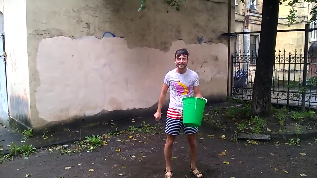 Russian Ice bucket challenge