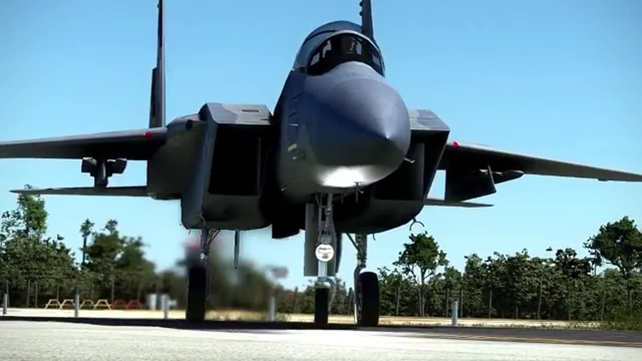 This F-15 Strike Eagle takeoff is crazy!