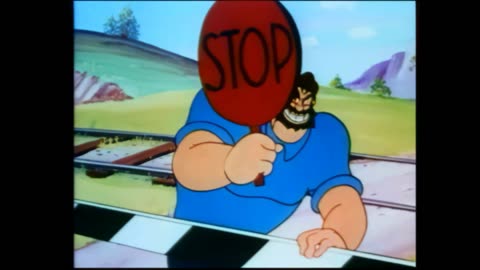 Popeye The Sailor Man - Taxi Turvy (1954) (Remastered to 4K Resolution) 1080p