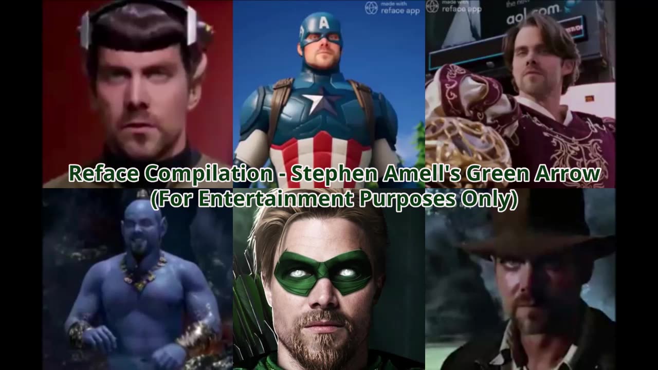 Reface Series - Episode 1 Stephen Amell (Non Profit Purposes Only)