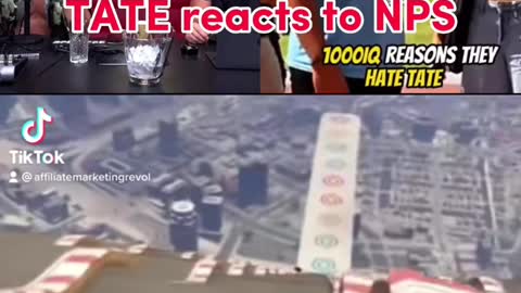 Andrew Tate reacts to NPC