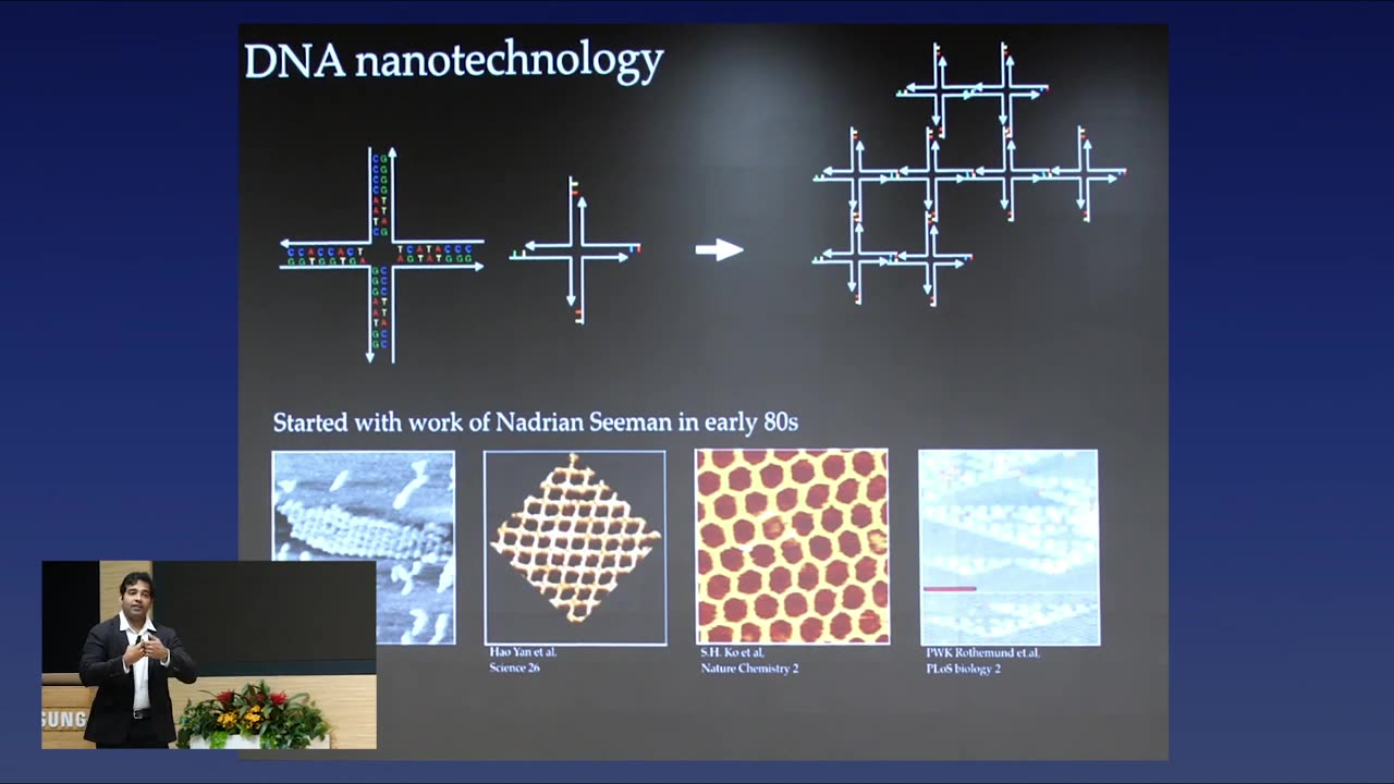 DNA Origami: The Bridge from Top-to-Bottom, Professor Ashwin Gopinath, Samsung Forum 2019