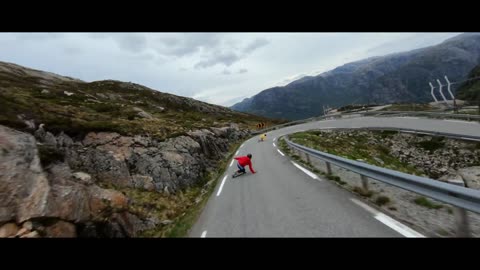 Longboarding with GoPro in Norway_ _ VLOG 01