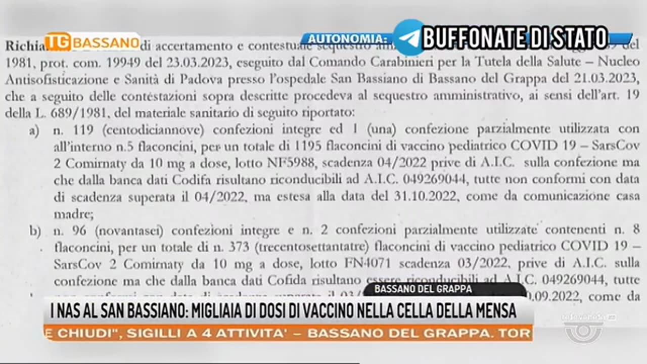 A Bassano abbiamo superato l'ordinaria follia con i 'vaccini' contro il Covid.