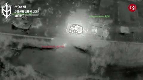 House where Russian soldiers gathered in Russian territory became target of Russian volunteers