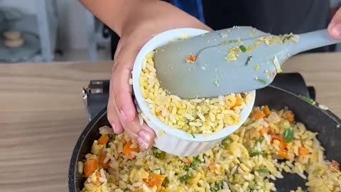 Rice with eggs in the most delicious ... 😍😋