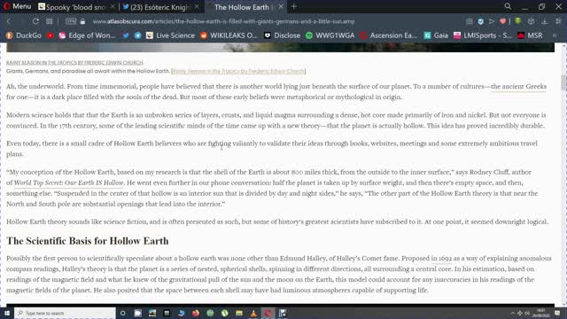 Antarctica & Hollow Earth