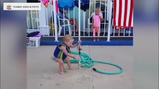 BABY water fails | adorable and funny!