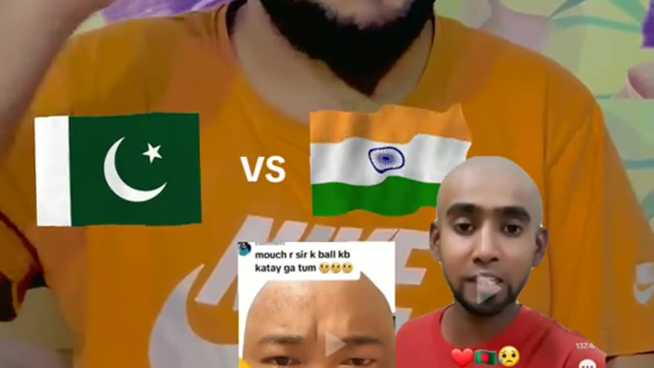 Hair Cut Challenge Pakistan vs India