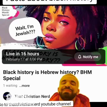 Black history is Jewish history?