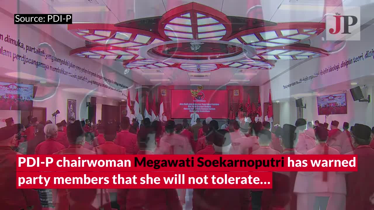 Megawati threatens to expel PDI-P members who ‘maneuver’ to get presidential ticket