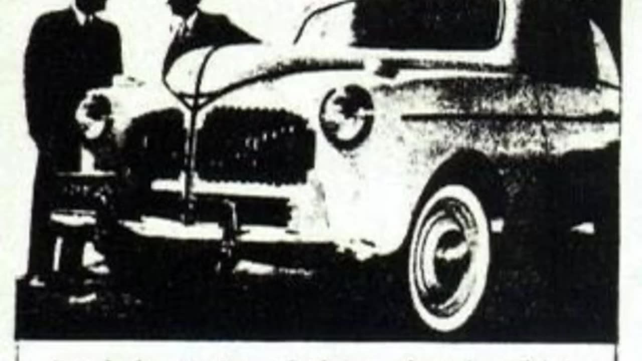 HENRY FORD’S PLASTIC HEMP CAR MADE IN 1941~IT NOT ONLY RAN OFF HEMP SEED OIL ~IT WAS ALSO MADE WITH HEMP