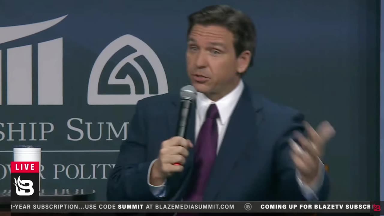 DeSantis SLAMS DC elites for caring about Ukraine's border but not the US'.