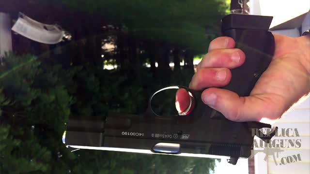 ASG CZ 75 CO2 Blowback BB Pistol Field Test Shooting Review