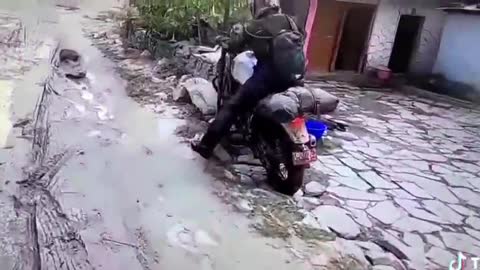 dirt bike crash