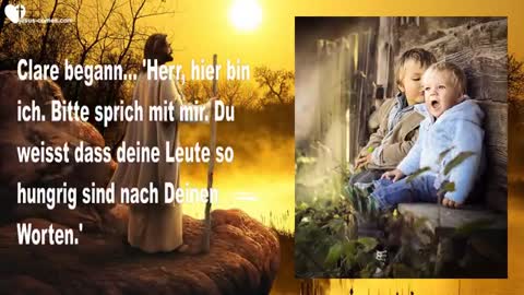 Lass die Art los, wie du Mich hören willst und akzeptiere Meine Art ❤️ Liebesbrief von Jesus