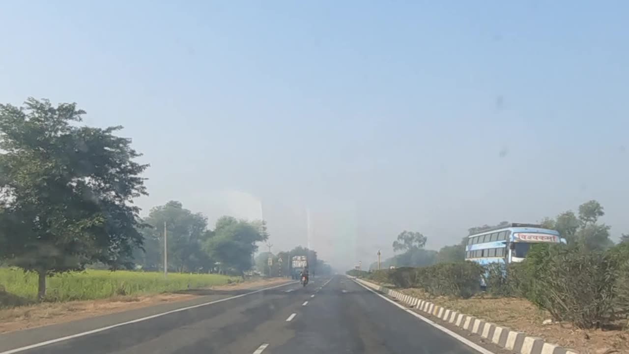 Indian Street Highways Ride with playing song