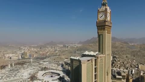 Mecca Clock tower | Saudi Arabia | Hotel | No copyright Video