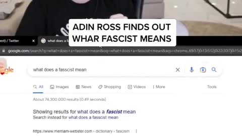 Adin Ross Finds Out What Facist Means