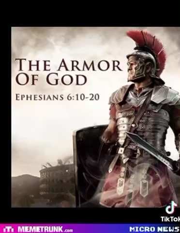 Put on the whole armor of God…