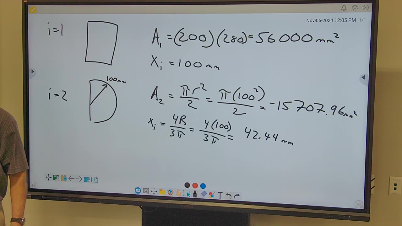 ENME 230 11.6.24 - Centroids by integration