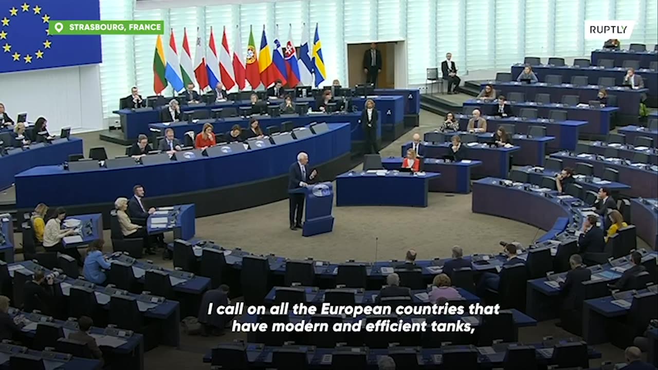 I call on all the European countries that have modern and efficient tanks