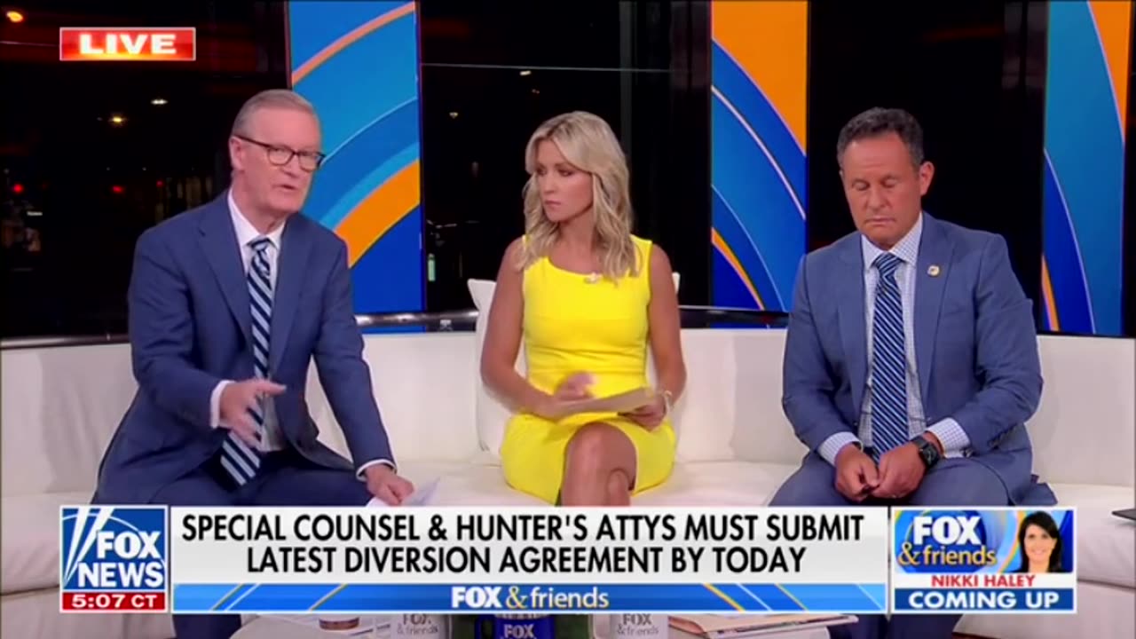 'Fox & Friends' Hosts Get Into Heated Exchange Over Possible Biden Impeachment 🤣